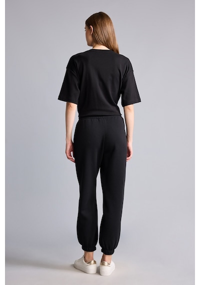 Defacto Jogger Fıt Basıc Düz Kalın Sweatshirt Kumaşı Pantolon W1505az26wnbk81 Siyah-bk81