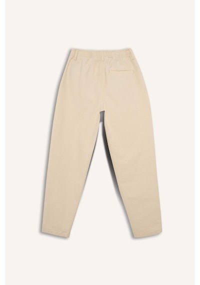 Defacto Carrot Fıt Düz Paça Gabardin Pantolon Erkek Çocuk G6733a826sper134 Ekru-er134