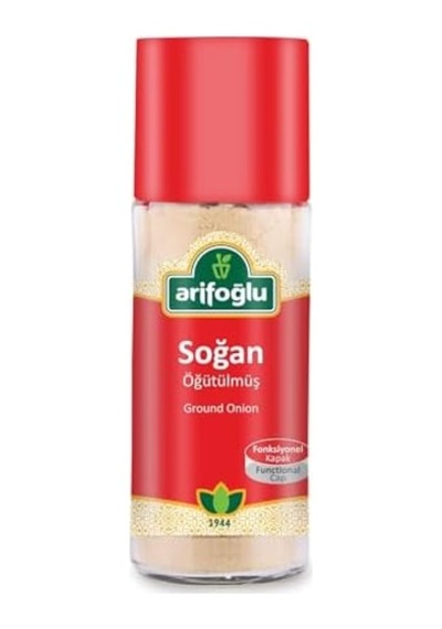 Soğan Öğütülmüş 50g Cam Açık Bej
