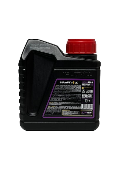 Kraftvoll Germany 5W-40 Tam Sentetik Motor Yağı 1 L