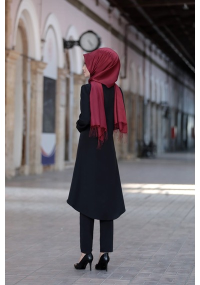 İbrahim Burak Etiler Collection Dilay İkili Takım Siyah 5320