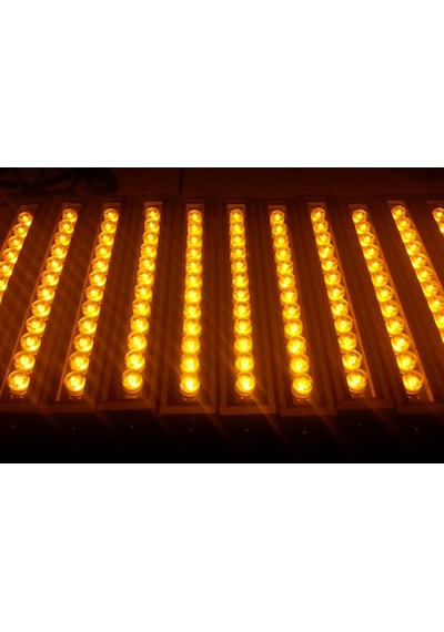 10 Cm Wallwasher Led Bina Dış Duvar Aydınlatma Boyama Amber Işık Gri