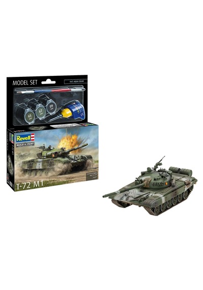 Revell Model Set Askeri T-72 M1 63357
