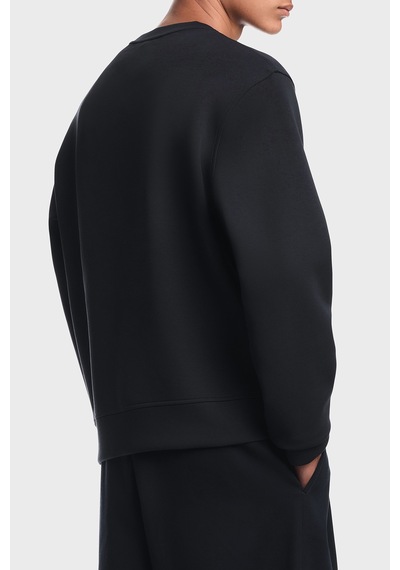 Emporio Armani Logolu Pamuklu Regular Fit Bisiklet Yaka Sweat Erkek Sweat Em007352 Af10013 Mb844 Lacivert