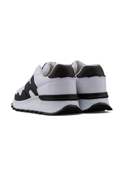 Tarzbu Mega Ortapedik Beyaz Siyah Renk Fileli Günlük Ayakkabı Sneakers Beyaz - Siyah Tarzbu Mega Ortapedik Beyaz Siyah Renk Fileli Günlük Ayakkabı Sneakers Beyaz - Siyah