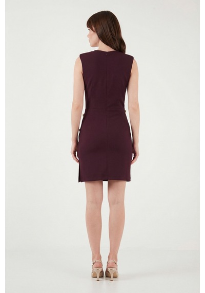 Lela Bayan Elbise 6525717 Bordo
