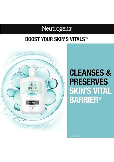 Neutrogena Ultra Gentle Günlük Yüz Temizleme Jeli 354ml