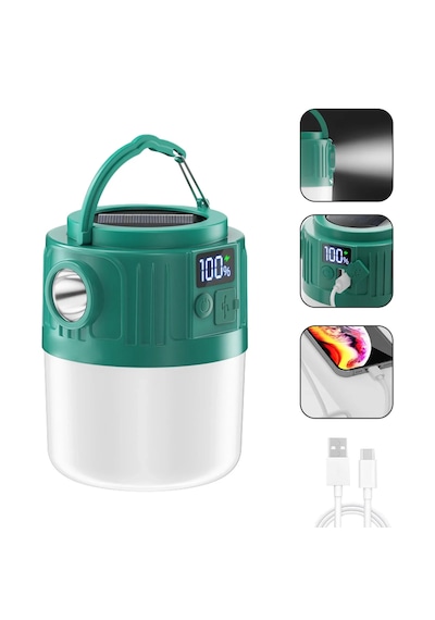 Solar Led Kamp Lambası 5332