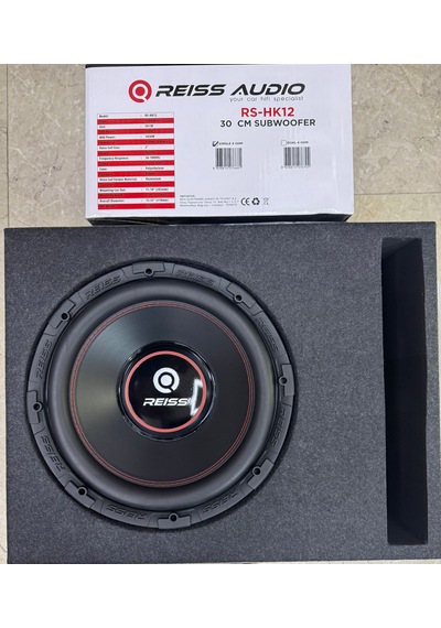 Rs-hk12 30cm Subwoofer Tek Bobin 1450watt 450rms Özel Spl Kabinli
