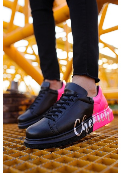 Ch254 Cst Pittura Erkek Ayakkabı 477 Sıyah / Pembe Chekıch Çok Renkli