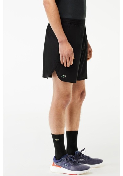 Lacoste Men's Relaxed Fit Shorts Erkek Bol Kesim Pamuk Şort Siyah