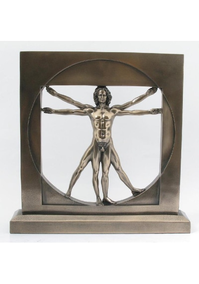 Veronese Koleksiyon Da Vinci Vitruvius Adamı Figür 22cm
