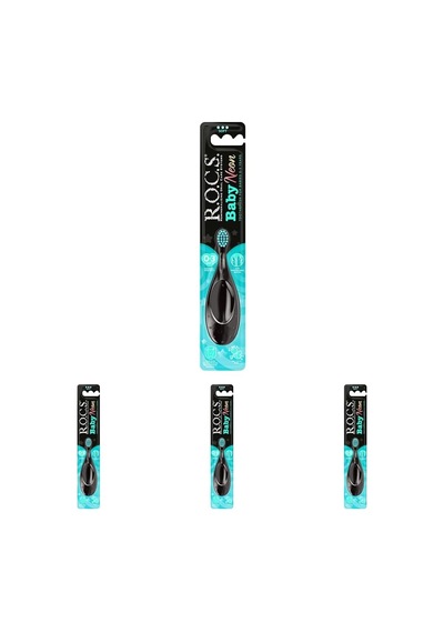 Baby Neon 0-3 Yaş Için Ekstra Yumuşak Diş Fırçası - Asorti 1 Adet 4 Paketi