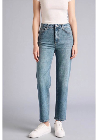 Defacto Comfort Straıght Normal Bel Bilek Boy Jean Yıkamalı Pantolon G8878ax26aunm28 Mavi-nm28