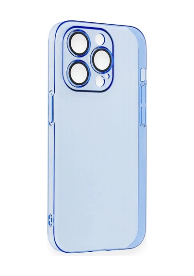 Newface - 743 - iPhone Uyumlu 14 Pro Max Kılıf Armada Lensli Kapak - - Csmo-tex - Sierra Blue