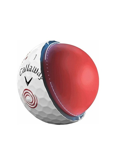 Callaway Bl Chrome Soft 22 Travis Odyssey Golf Topu - 3lü Karışık