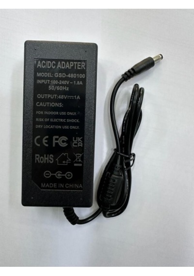 48 Volt 1 Amper Adaptör 48v 1a Adaptör 48 Volt 5.5 Mm 2.5 Mm Adaptör