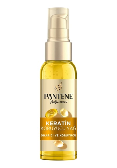 2 Adet Pantene Yoğun Bakım Ürünü Keratin Yağı 100 Ml