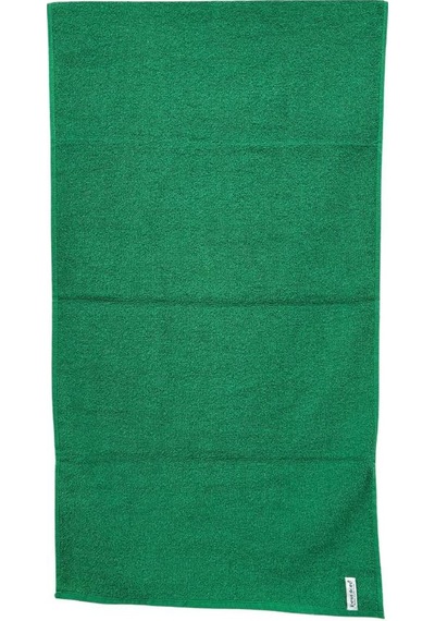 Kuaförler İçin Yüksek Emici A Kalite Baş Havlusu 90x50 Cm Koyu Yeşil Siyah