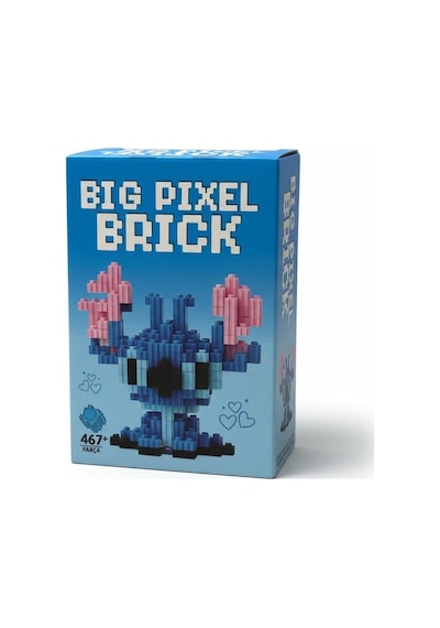 Pixel Blok Oyuncak Seti 467 Parça Mini Blok Yapım Oyunu