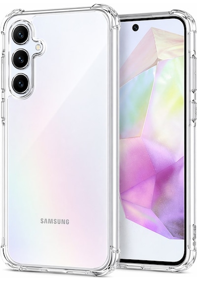 Samsung Galaxy A35 Uyumlu Şeffaf Silikon Kılıf Darbe Emici, İnce Ve Esnek Koruma