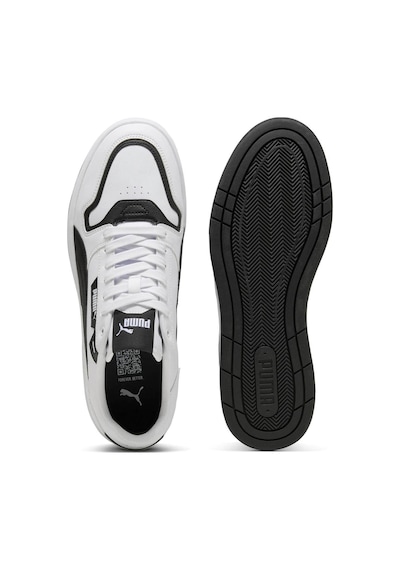 Puma Court Classic Street Beyaz Erkek Sneaker White Black Beyaz - Siyah
