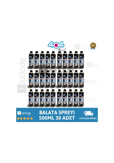 404 Balata Spreyi Genel Temizleme Sprey 500 Ml 1 Koli (30 Adet)