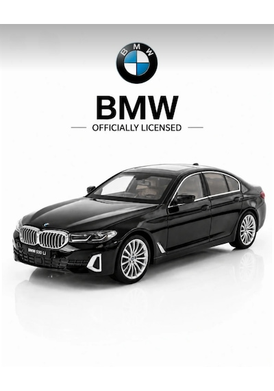 Hmb 1:18 Bmw 530lci Siyah Lisanslı Diecast Metal Model Araba