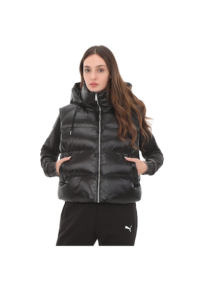 626518-01 Puma Shiny Puffer Vest Kadın Yelek Siyah 626518-01 Siyah