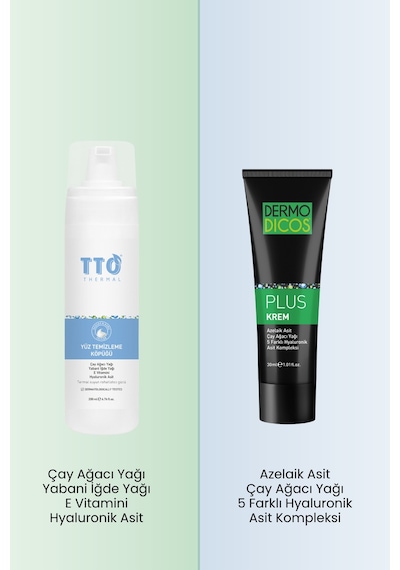 Tto Derinlemesine Gözenek Temizliği Dermidicos Plus Köpük