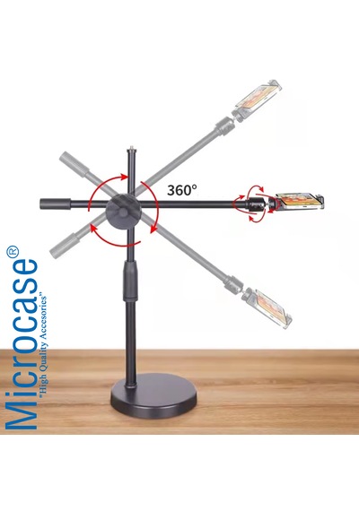 Microcase Taşınabilir 360 Döner Başlıklı Ürün Çekim Standı- Al5277 1 Adet