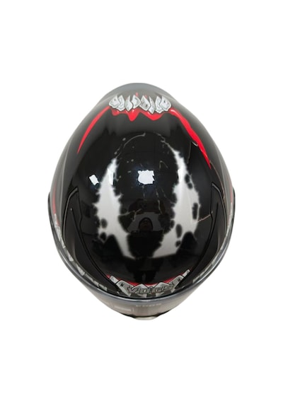 Ws-210 Güneş Vizörlü Çene Açılır Kask Kırmızı Dişli Şeffaf Vizörlü İtaly Dizany