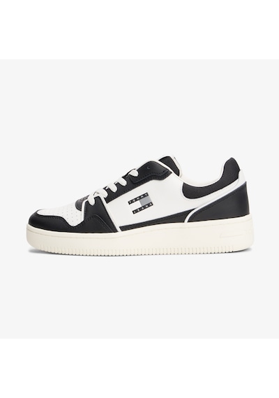 Tommy Hilfiger Logolu Erkek Siyah Spor Ayakkabı Em0em01610 Siyah