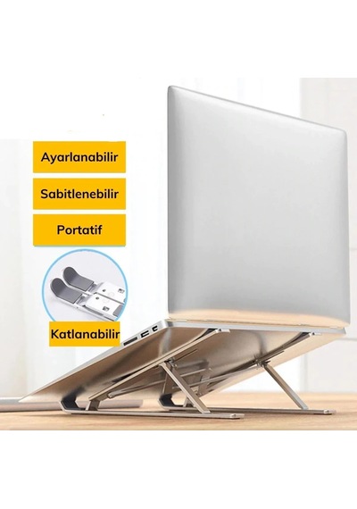 Ayarlanabilir Dizüstü Destek Tabanı Tamamen Katlanabilir Taşınabilir Laptop Yükseltici 5468 Çok Renkli Ayarlanabilir Dizüstü Destek Tabanı Tamamen Katlanabilir Taşınabilir Laptop Yükseltici 5468 Çok Renkli