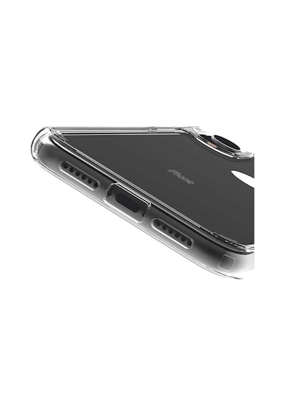 Apple Uyumlu iPhone XR 6.1 Kılıf Zore Coss Şeffaf Sert Silikon Kılıf Renksiz