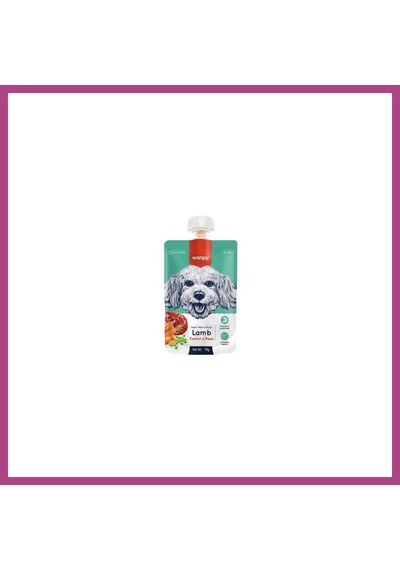 Wanpy Kuzu Etli Ve Havuçlu Ezme Köpek Ödülü 90 Gr Gbzs