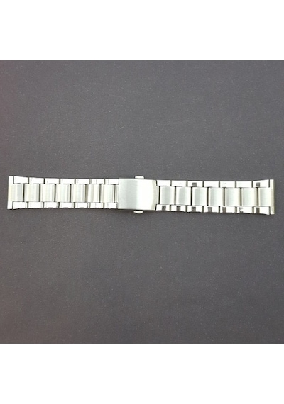Çelik Metal Kol Saat Kordonu Yandan Basma Anahtarlı 26 Mm (B-02)