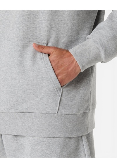 Asics French Terry Relaxed Pullover Hoodıe Erkek Gri Sweatshirt 2031f449-020