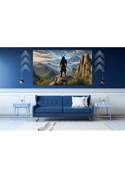 Ti-play Doğa Canlanıyor 60x90cm Modern Samuray Pvc Çerçevesiz Tablo