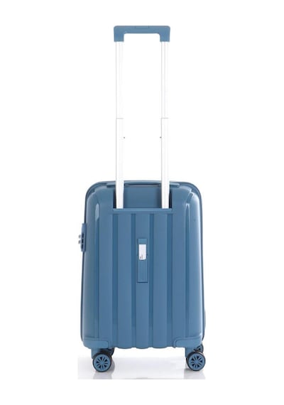 Mçs Bavul Büyük Ve Kabin 2li Set Kırılmaz Silikon Valiz V305 Skyblue Sky Blue
