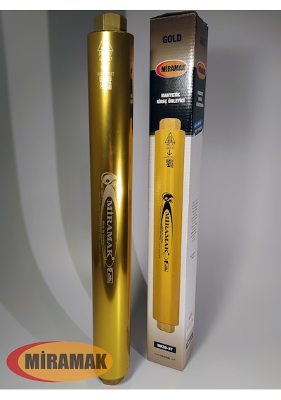 Miramak Manyetik Kireç Önleyici Daire Tipi ¾"İnç Mk37Gold