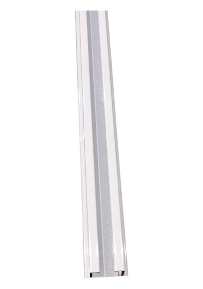 Tek Kanallı Beyaz Alüminyum Ray (Tekli Korniş) + Metal Portray (546633403)