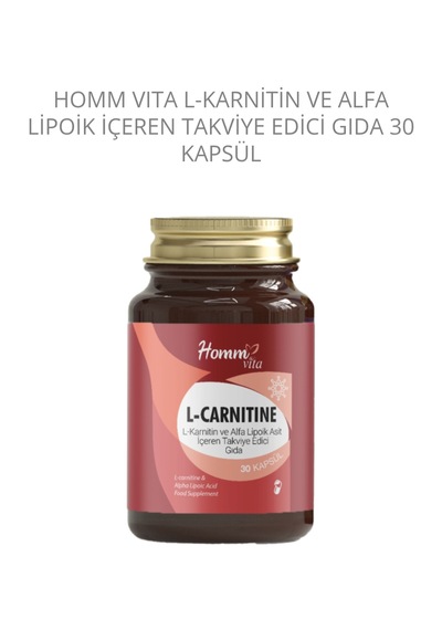 L- Karnitin Ve Alfa Lipoik İçeren Takviye Edici Gıda