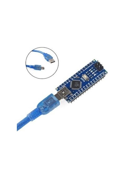 Elektronikport-Arduino Nano V3.0 Smd Ch340 Chip (Usb Kablo )