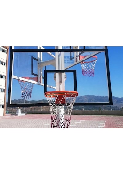 Adelinspor Basketbol Panya Seti 105 x 180 10 MM Akrilik Cam Sabit