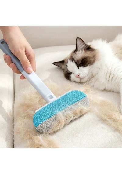 4 Ü 1 Arada Tüy Toplayıcı Kedi Köpek Tüy Temizleyici Fırça, Koltuk Halı Tüy Alıcı Çok Fonksiyonlu Fırça 5705