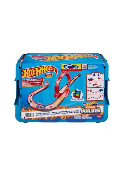 Track Builder Alev Temalı Akrobasi Seti Hmc04