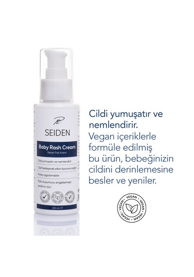 Bebek Pişik Önleyici Ve Onarıcı Bakım Kremi Vegan 100 Ml