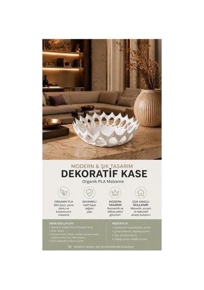 Modern Dekoratif Meyve & Sunum Kasesi / Salon, Mutfak Ve Sehpa Dekoru Siyah