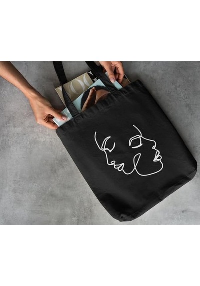 Xmlbayiciniz Texfix, Tote Bag, Bez Çanta, Çevre Dostu Alışveriş Çantası,%100 Pamuklu Tuval, Yeniden Kullanılabilir, Market Ç Genel